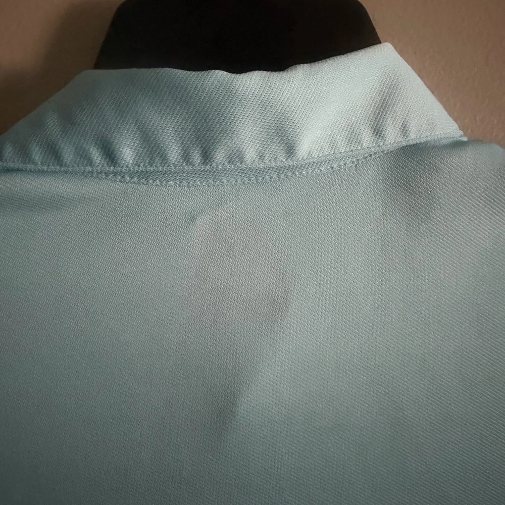 Callaway Light Teal Aqua Short sleeve Golf Performance Polo Shirt size small - Picture 8 of 9